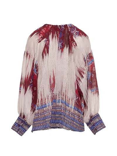 Devotion Aria Patterned Blouse In Multi