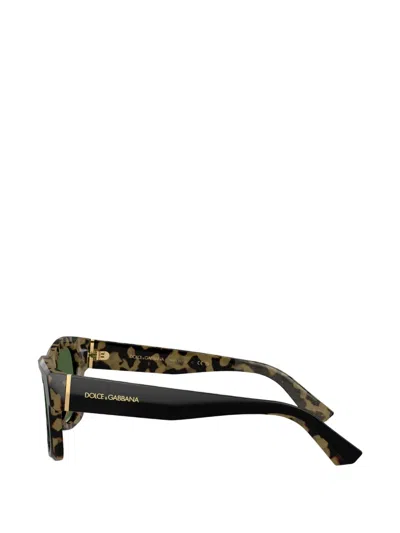Dolce & Gabbana Square-frame Sunglasses In Black