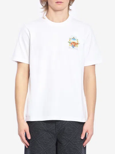 Casablanca Golden Goose Star-printed Leather Sneakers Stardan In Multi