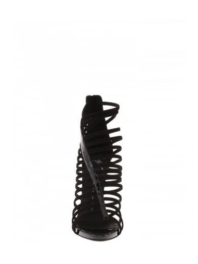 Shop Giuseppe Zanotti Design Leather Sandals In Black
