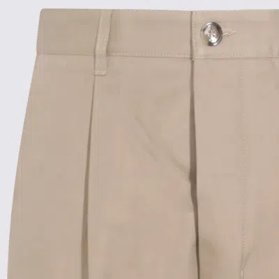 Ami Alexandre Mattiussi Trousers Light And Natural In Neutral