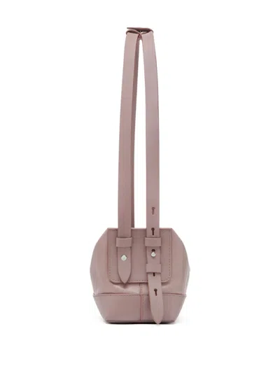 Maison Margiela Baguette Shoulder Bag Rectangular Adjustable Strap In Pink