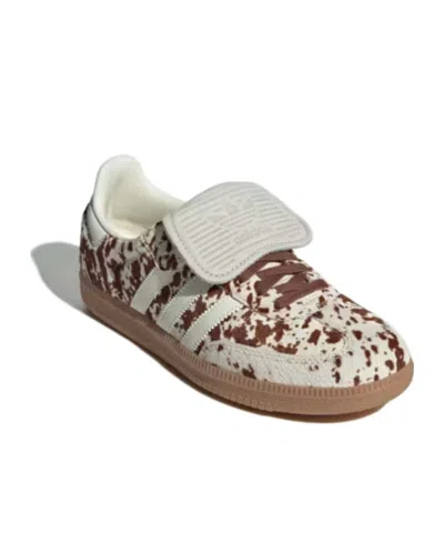 Adidas Originals Adidas Samba Lt Genuine Calf Hair Sneaker In White