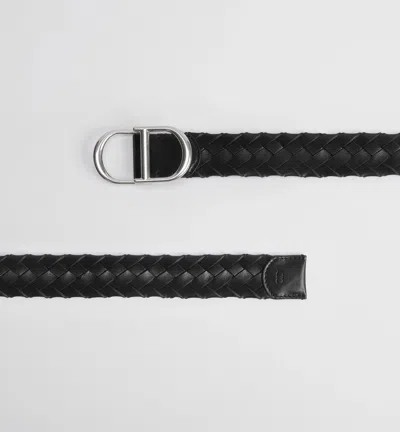 Dior Cd Belt In Black