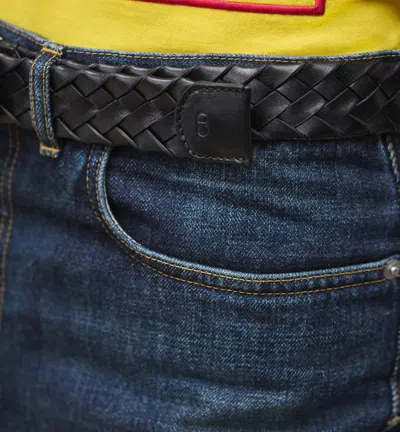 Dior Cd Belt In Black