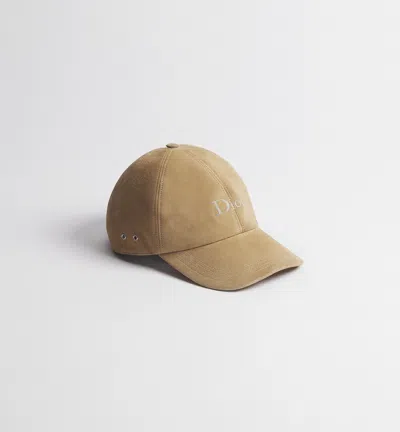 Dior Cap In Brown