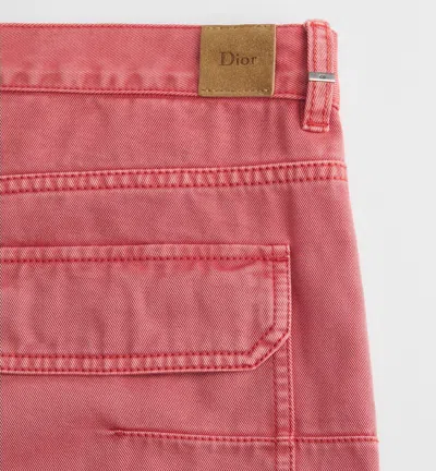 Dior Bermuda Cargo In Pink