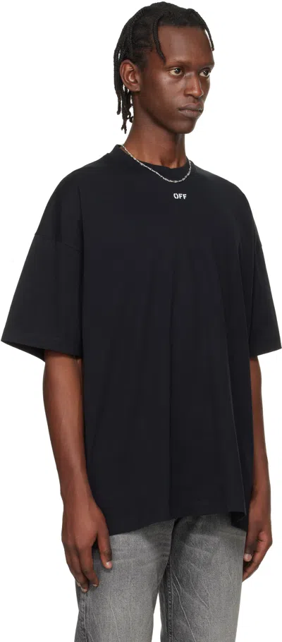 Off-white Men Black 3d Arrow Spray T-shirt, S Luxury T-shirts For Men Darveys