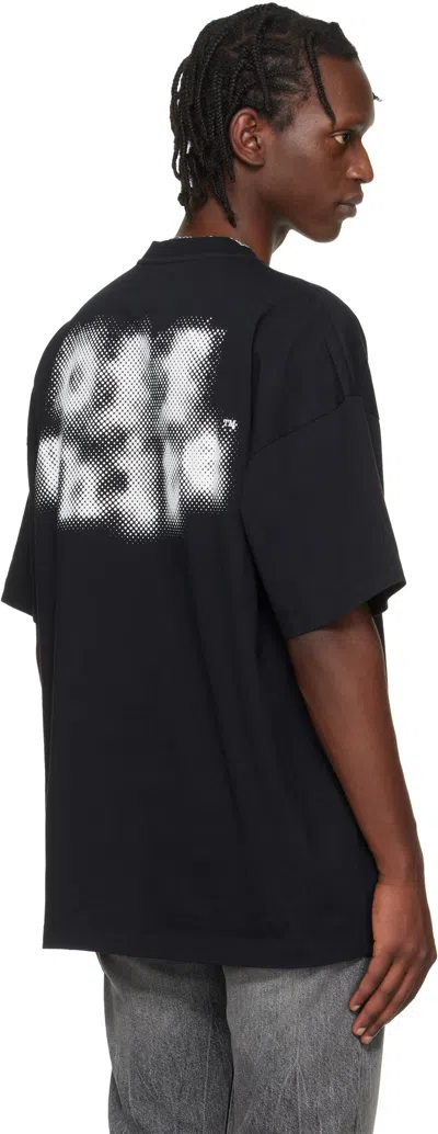 Off-white Men Black 3d Arrow Spray T-shirt, S Luxury T-shirts For Men Darveys
