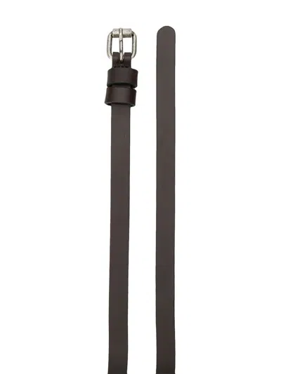 Aspesi Buckled Belt In Brown