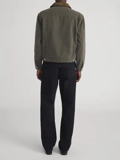 Frame Chest-pockets Collared Jacket In Brown