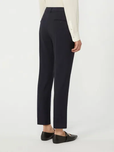 Weekend Max Mara Stretch Wool Slim-fit Pants In Multi