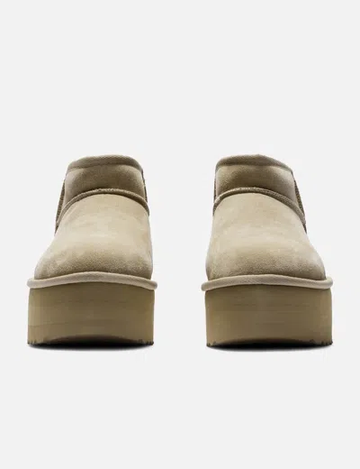 Ugg Classic Ultra Mini Platform In Gray