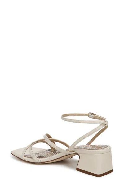 Sam Edelman Whitley Ankle Strap Sandal In White