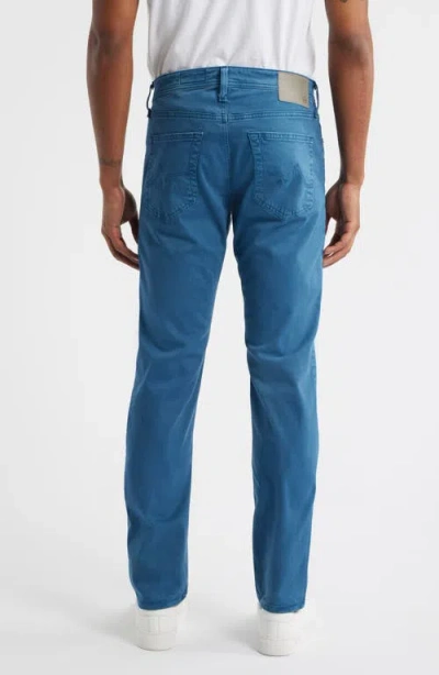 Ag Tellis Stretch Sateen Modern Slim Pants In Blue