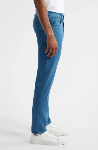Ag Tellis Stretch Sateen Modern Slim Pants In Blue