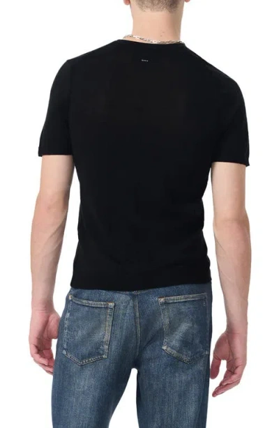 Rag & Bone Aulton Wool Blend T-shirt In Black