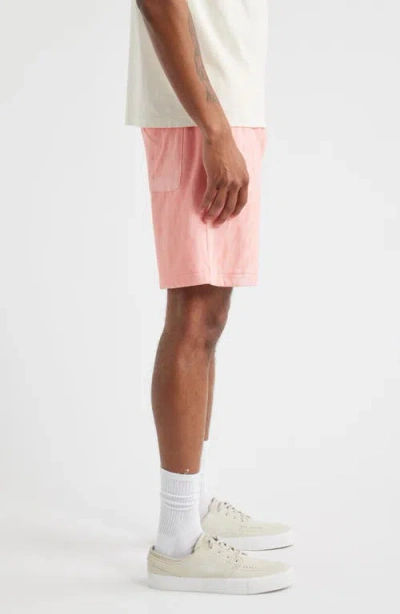 Santo Studio Preda Cotton Pull-on Shorts In Pink