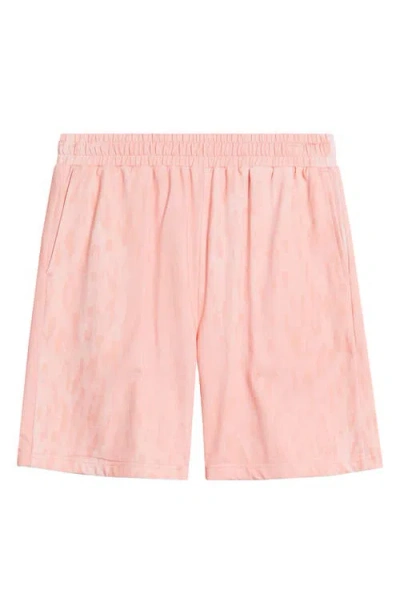 Santo Studio Preda Cotton Pull-on Shorts In Pink