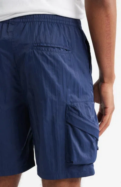 Santo Studio Cargo Shorts In Blue