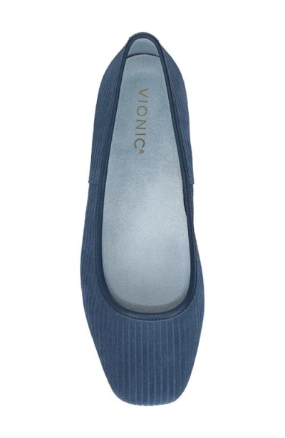 Vionic Orinda Ballet Flat In Blue