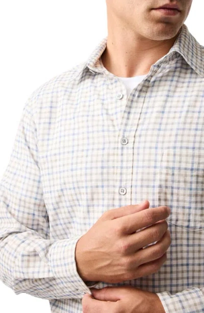 Rodd & Gunn Fox Street Long Sleeve Trim Fit Cotton Button-up Shirt In White