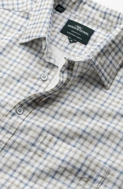 Rodd & Gunn Fox Street Long Sleeve Trim Fit Cotton Button-up Shirt In White