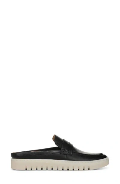 Vionic Uptown Penny Loafer Mule In Black