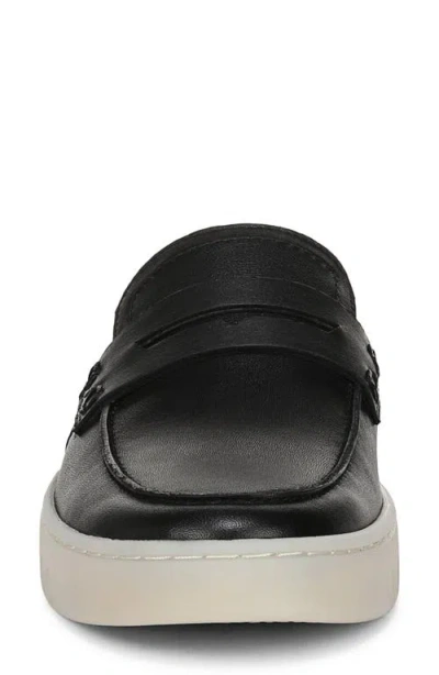 Vionic Uptown Penny Loafer Mule In Black