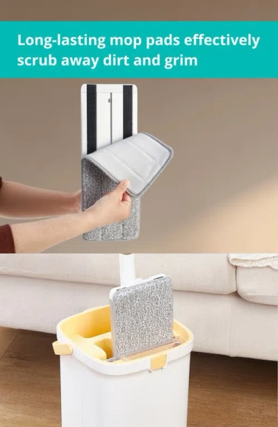 True & Tidy True And Tidy 4-pack Microfiber Mop Pad In Gray