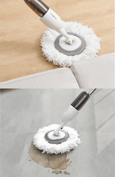 True & Tidy True And Tidy 4-pack Microfiber Mop Pad In White