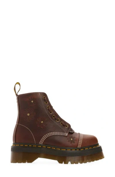 Dr. Martens Sinclair Platform Boot In Brown