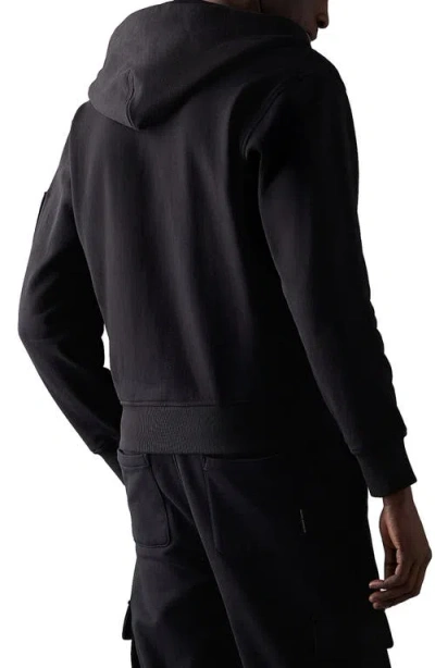 Moose Knuckles Hartsfield Zip-up Hoodie Clothing In Black