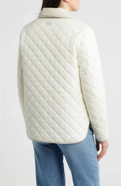 Sam Edelman Quilted Jacket In White