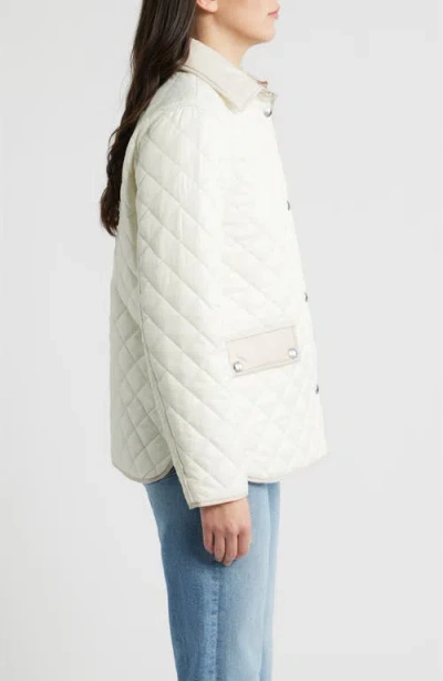 Sam Edelman Quilted Jacket In White