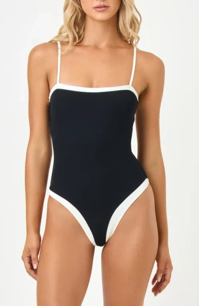 L*space Baewatch One Piece Swimsuit In Black
