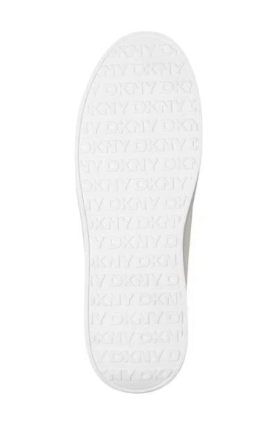 Dkny Marta Mesh Sneaker In White