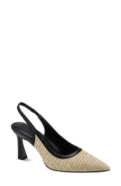 Dkny Woven Slingback Pumps In Multi