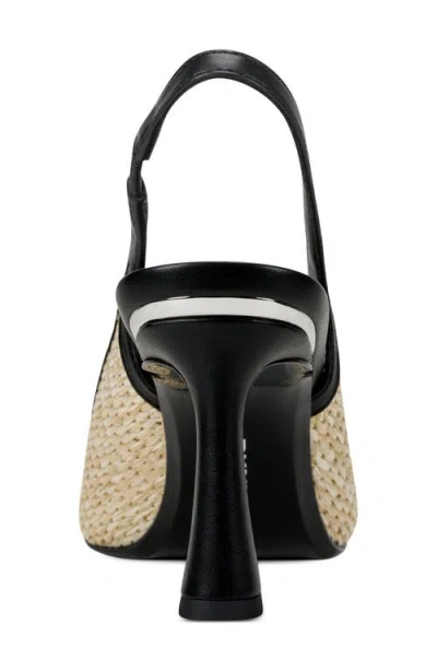 Dkny Woven Slingback Pumps In Multi