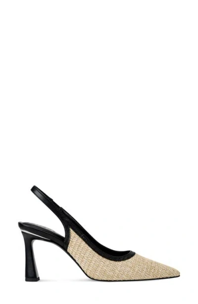 Dkny Woven Slingback Pumps In Multi