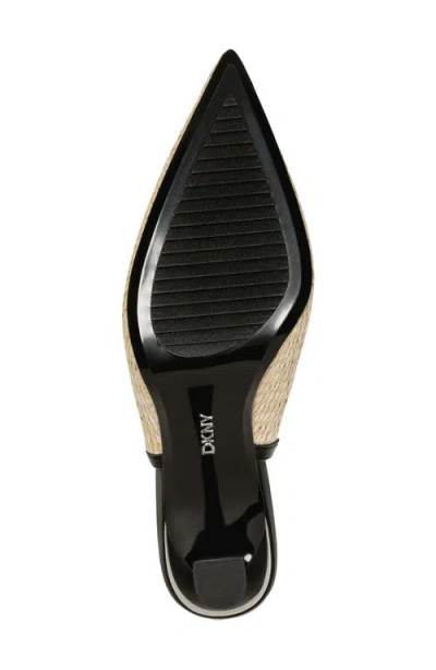 Dkny Woven Slingback Pumps In Multi