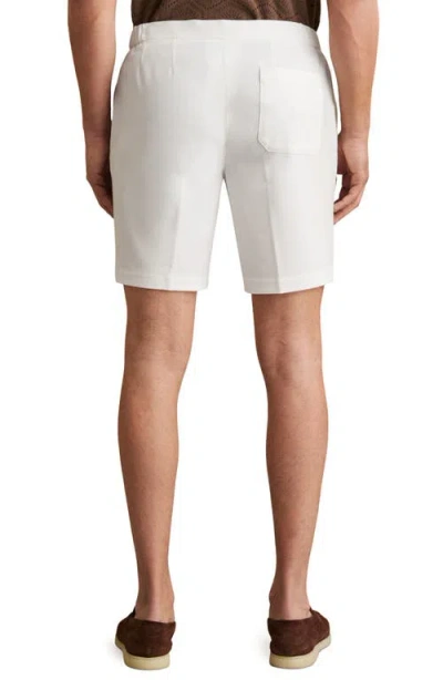 Reiss Drawstring Slim Fit Chino Shorts In White