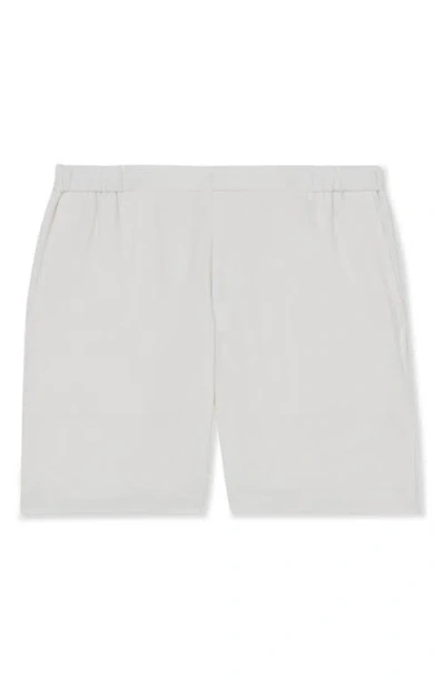 Reiss Drawstring Slim Fit Chino Shorts In White