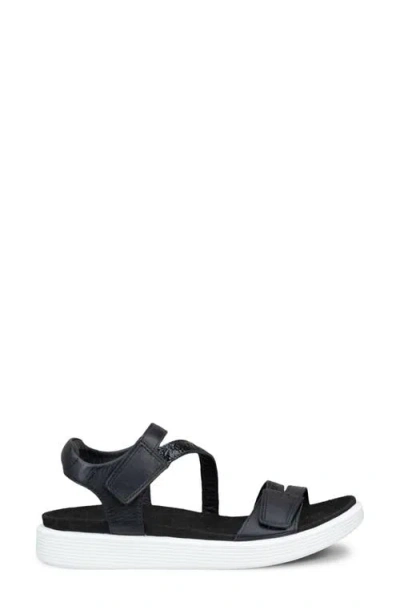 Ecco Soft Three Strap Sandal In Multi