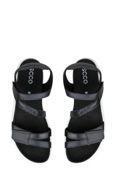 Ecco Soft Three Strap Sandal In Multi