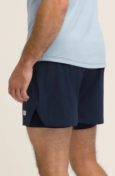 Wilson Set Point 5" Lined Shorts In Multi