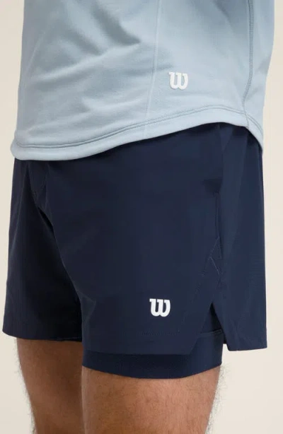 Wilson Set Point 5" Lined Shorts In Multi