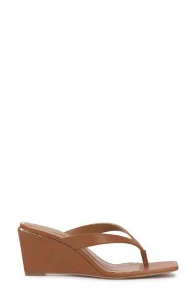Vince Camuto Cianna Wedge Sandal In Brown