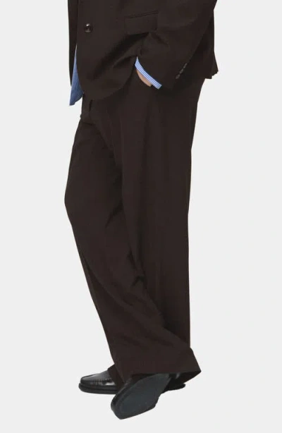 Mango Drawstring Cargo Pants In Brown