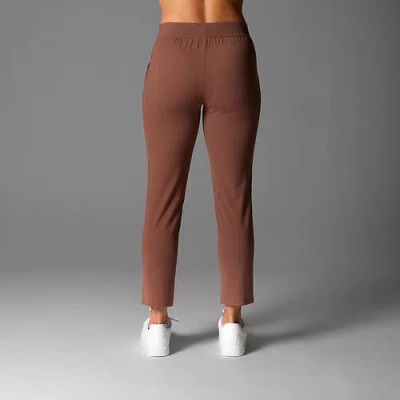 Tavi Work It Ankle Pant In Brown
